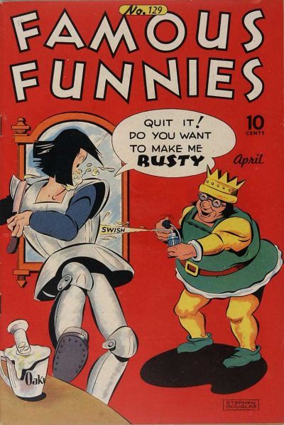 Famous Funnies #129 Comic