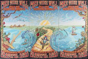 Grateful Dead Fare Thee Well Soldier Field Triptych 2015