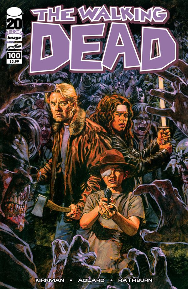 The Walking Dead #100 (Phillips Cover)