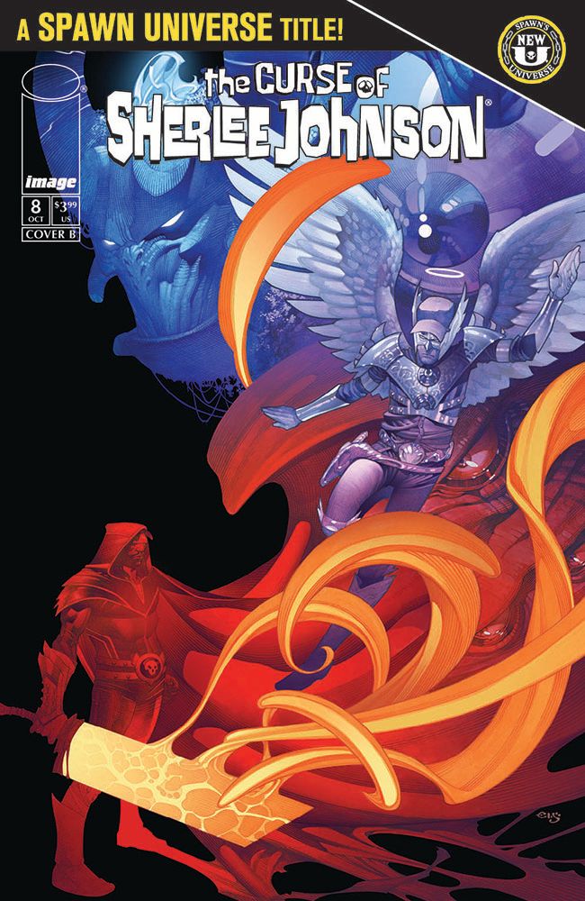 The Curse Of Sherlee Johnson #8 (Cvr B Chris Stevens Variant) Comic