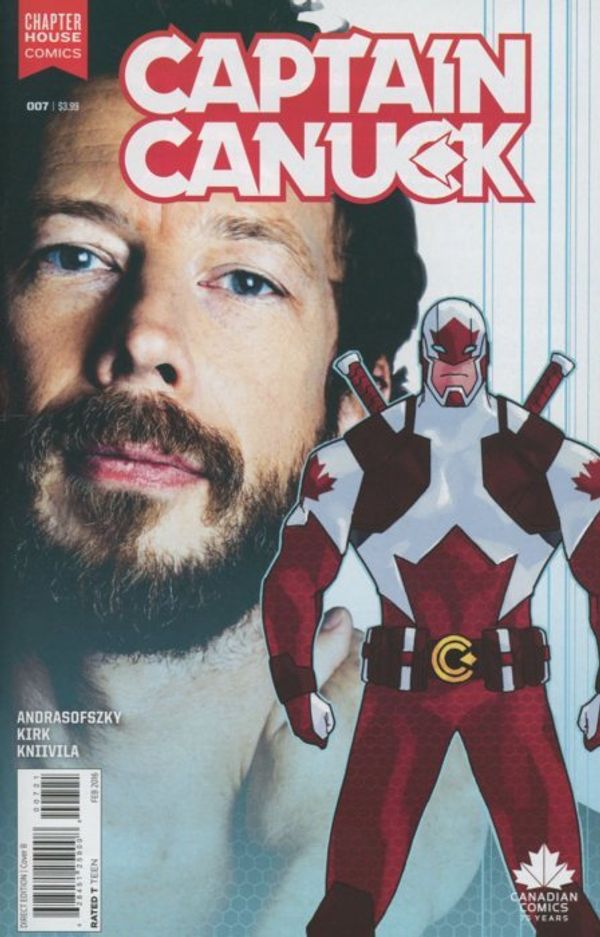 Captain Canuck #7 (Variant Cover B)