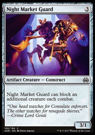 Night Market Guard (Aether Revolt) Trading Card