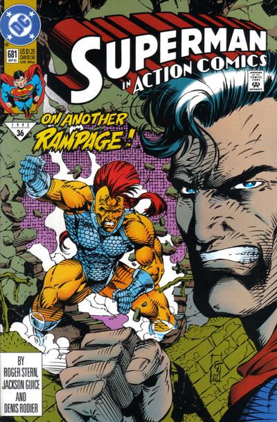 Action Comics #681 Comic
