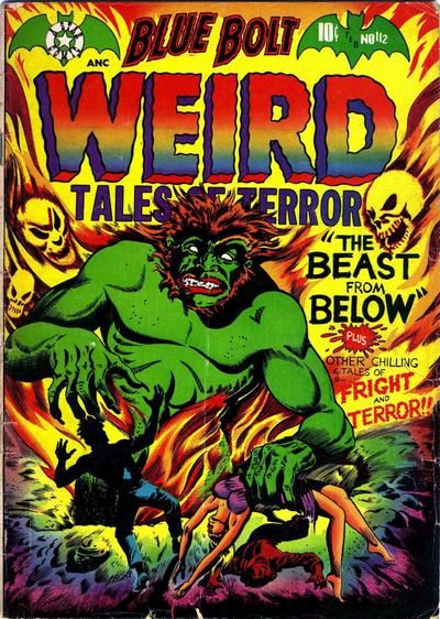 Blue Bolt Weird Tales of Terror #112 Comic