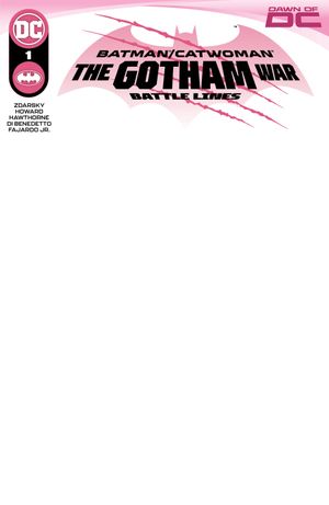 Batman / Catwoman: The Gotham War - Battle Lines #1 (Cvr D Blank Card Stock Var)