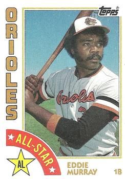  1981 Topps Baseball Card #490 Eddie Murray