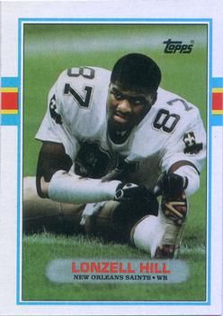 Lonzell Hill 1989 Topps #156 Sports Card