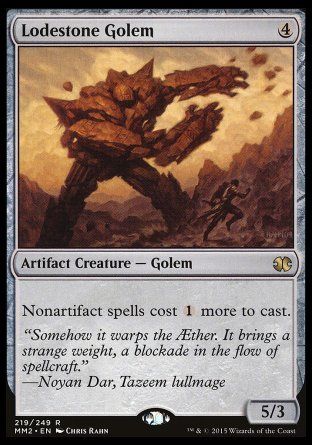 Lodestone Golem (Modern Masters 2015) Trading Card