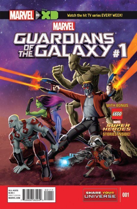 Marvel Universe Guardians of the Galaxy #1 Comic