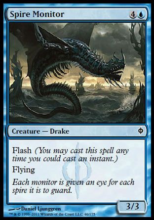 Spire Monitor (New Phyrexia) Trading Card