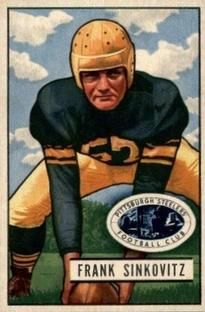 Frank Sinkovitz 1951 Bowman #95 Sports Card