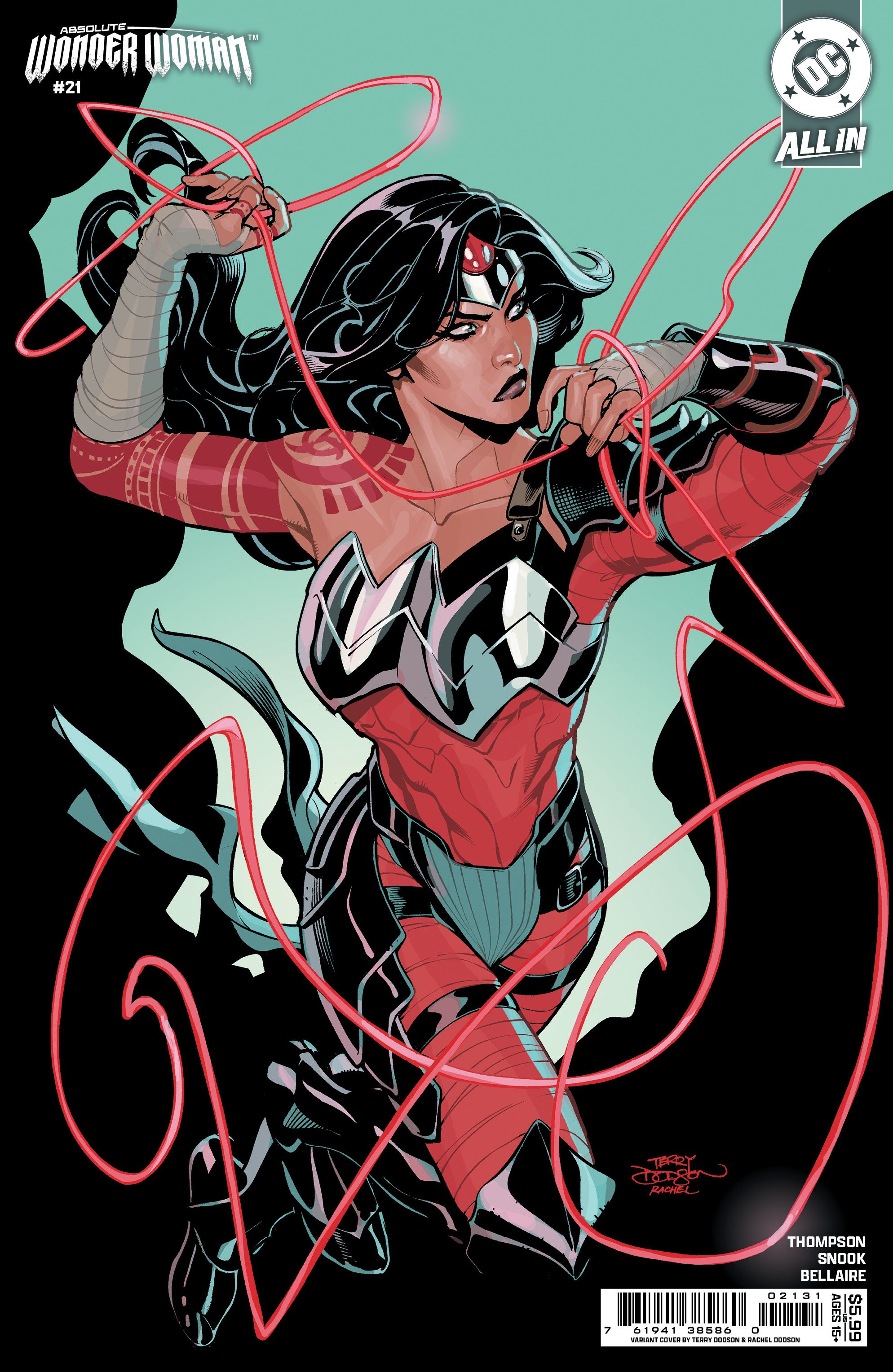 Absolute Wonder Woman #21 (Cvr C Terry Dodson Card Stock Variant) Comic