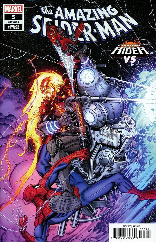 Amazing Spider-man #5 (Bradshaw Ghost Rider Variant)