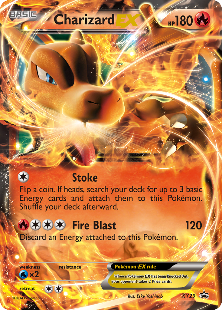 Charizard EX (XY29) - XY Black Star Promos Pokémon Card