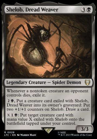 Shelob, Dread Weaver (The Lord of the Rings Commander Decks) Trading Card