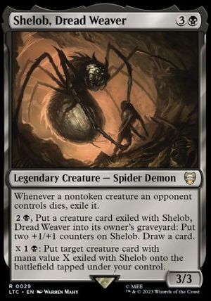 Shelob, Dread Weaver (The Lord of the Rings Commander Decks)