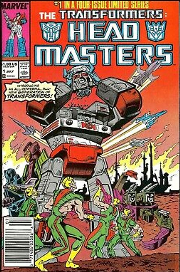 The Transformers Headmasters 1 (Newsstand Edition) Value GoCollect