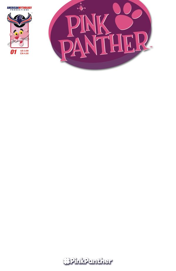 Pink Panther #1 (Blank Sketch Cover)
