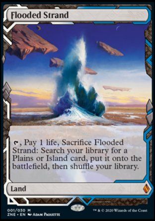 Flooded Strand (Zendikar Rising Expeditions) Trading Card