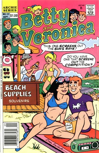 Betty and Veronica #33 Comic