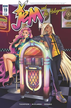 Jem & The Holograms #19 (Subscription Variant)