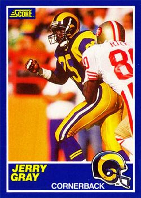 Jerry Gray 1989 Score #25