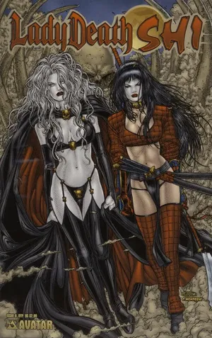 LADY DEATH ART OF JUAN JOSE RYP COVER A AVATAR PRESS 2007
