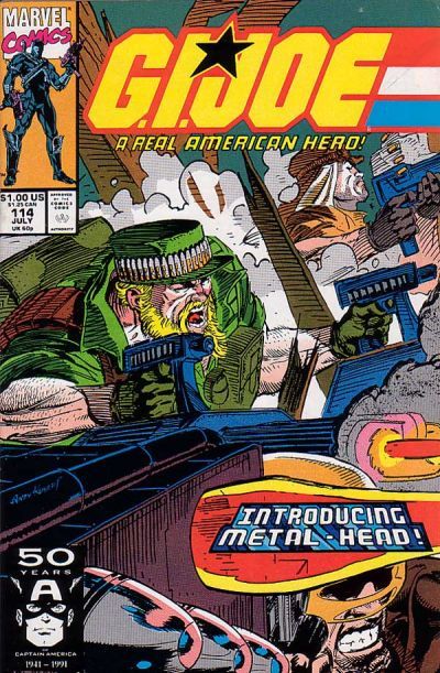 G.I. Joe, A Real American Hero #114 Comic