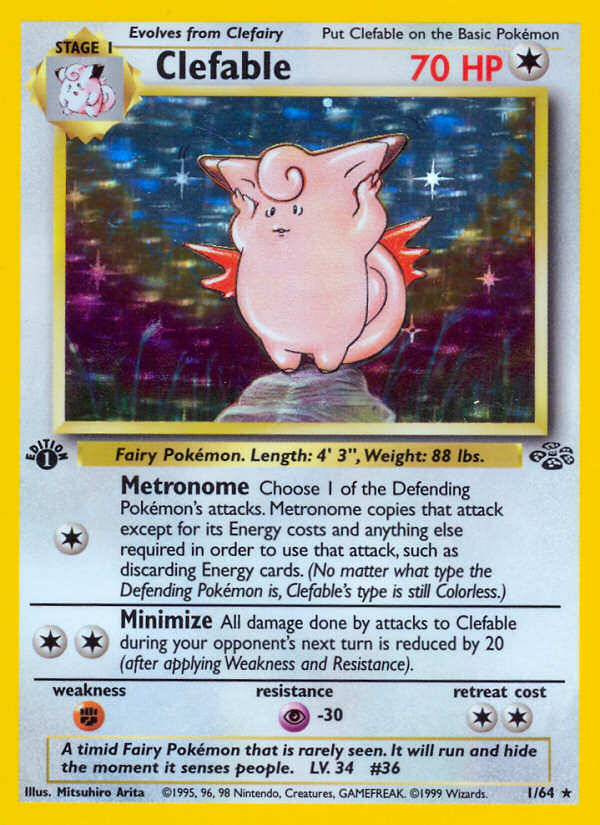 Jungle (1st Edition) Pokémon Card