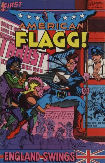 American Flagg #23 Comic