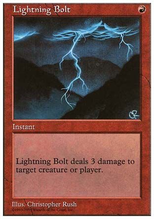 Lightning Bolt (Anthologies) Trading Card