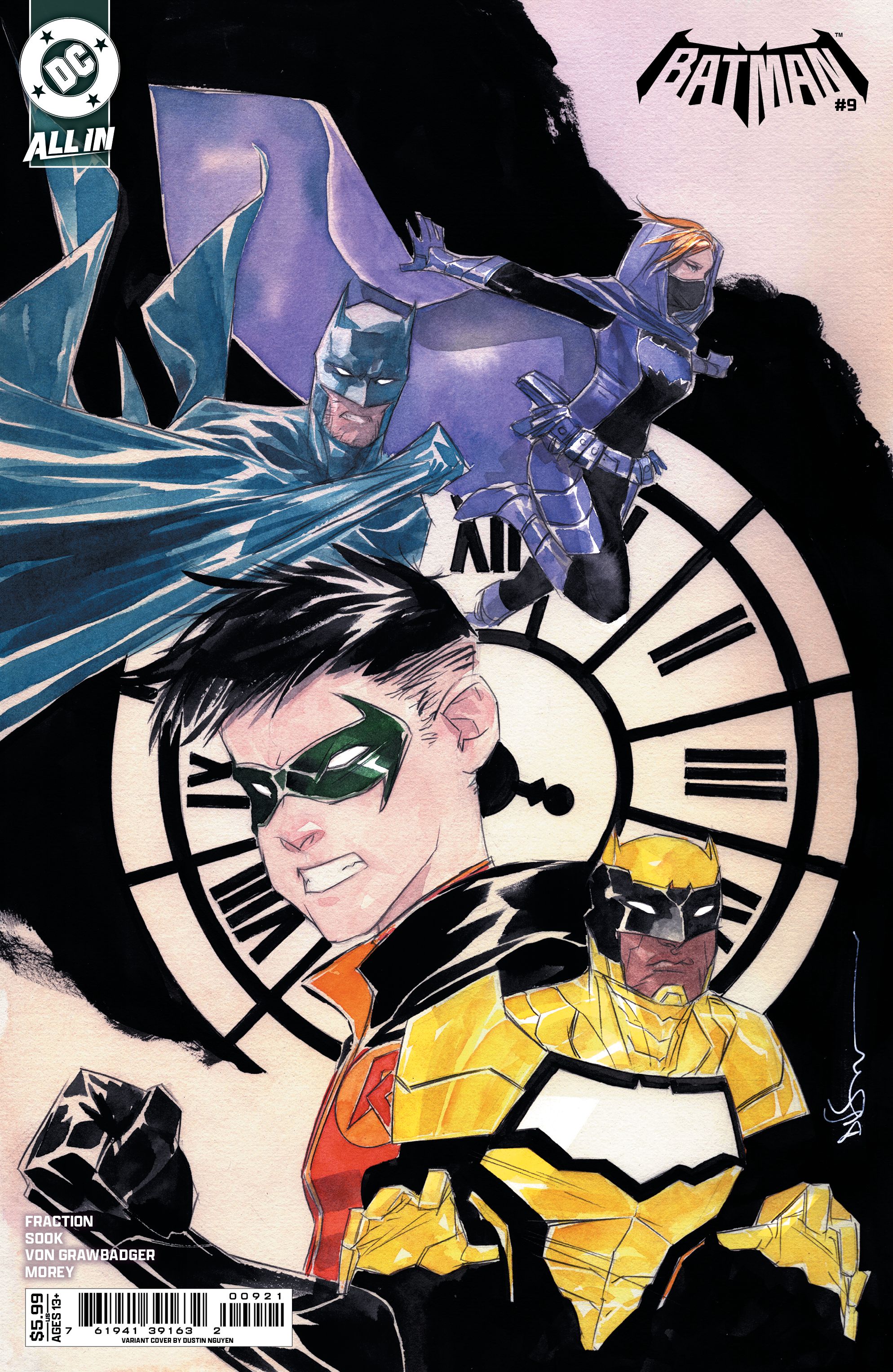 Batman #9 (Cvr B Dustin Nguyen Card Stock Variant) Comic