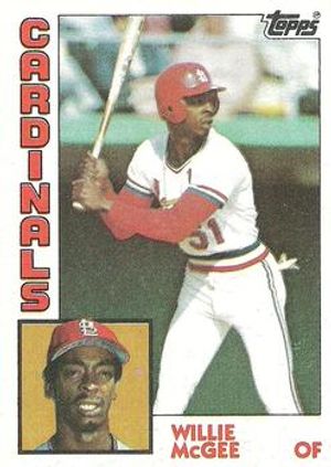 Willie McGee 1984 Topps #310