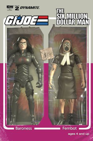 G.I. Joe Vs Six Million Dollar Man #2 (10 Copy Cover)