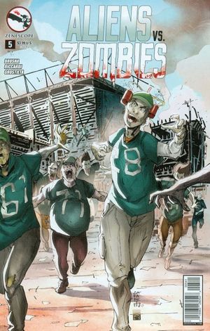 Aliens Vs Zombies #5 (D Cover Cafaro)