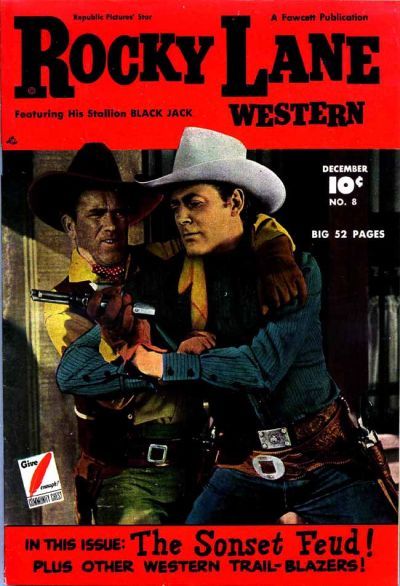 Rocky Lane Western #8 Comic