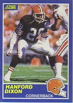 Hanford Dixon 1989 Score #59 Sports Card