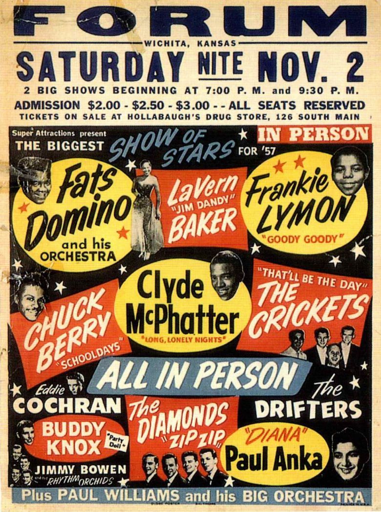 AOR-1.21 The Biggest Show of Stars for 1957 Concert Poster