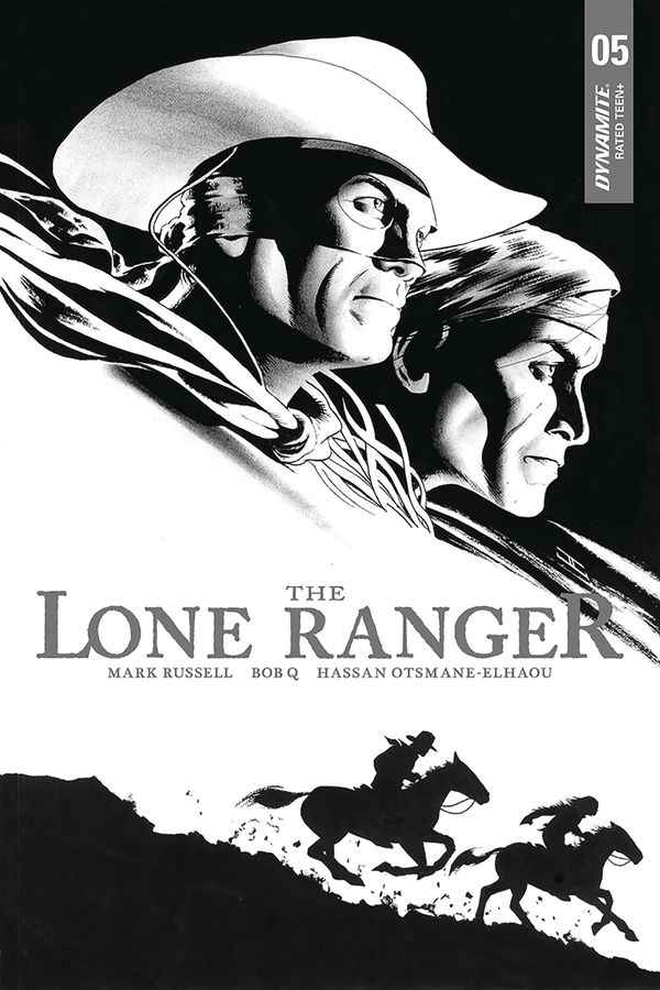 Lone Ranger Vol 3 #5 (10 Copy Cassaday B&w Cover)