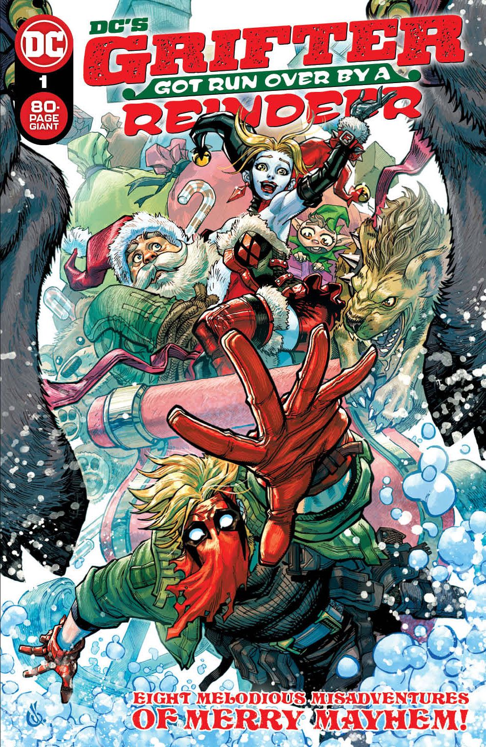 DC's Grifter Got Run Over by a Reindeer #1 Comic