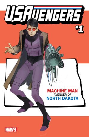 U.S. Avengers #1 (Reis North Dakota State Variant)