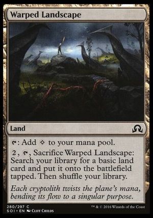 Warped Landscape (Shadows over Innistrad)