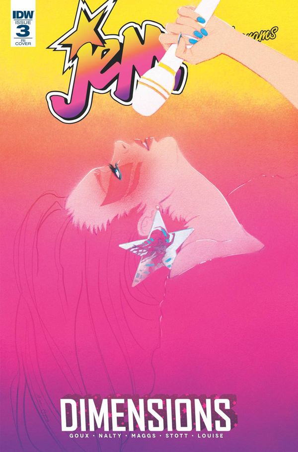 Jem & The Holograms Dimensions #3 (10 Copy Cover)