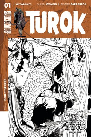 Turok #1 (Cover F 20 Copy Sarraseca B&w)