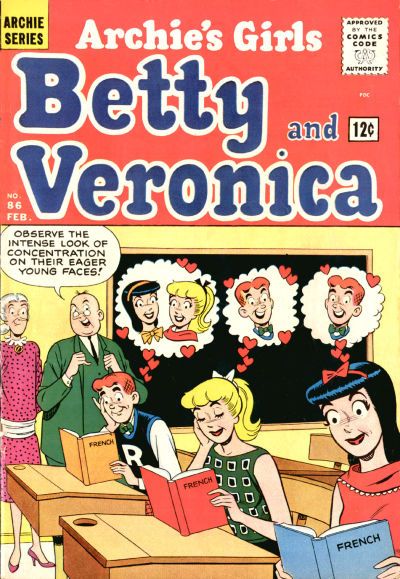 Archie's Girls Betty and Veronica #86 Comic