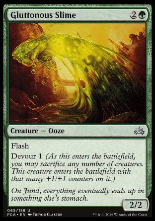 Gluttonous Slime (Planechase Anthology decks) Trading Card