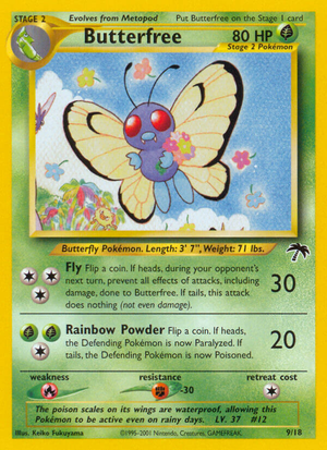 Butterfree (9/18) - Southern Islands