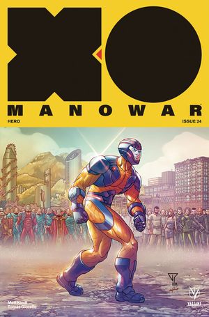 X-O Manowar (2017) #24 (20 Copy Cover Portela Interlockin)