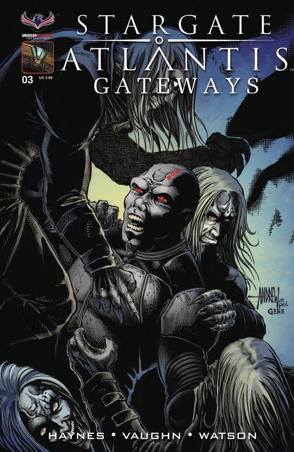 Stargate Atlantis Gateways #3 (Sub Cover)