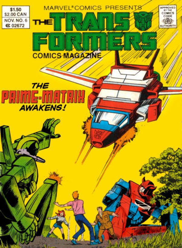Transformers Comics Magazine, The 6 Value GoCollect (transformers